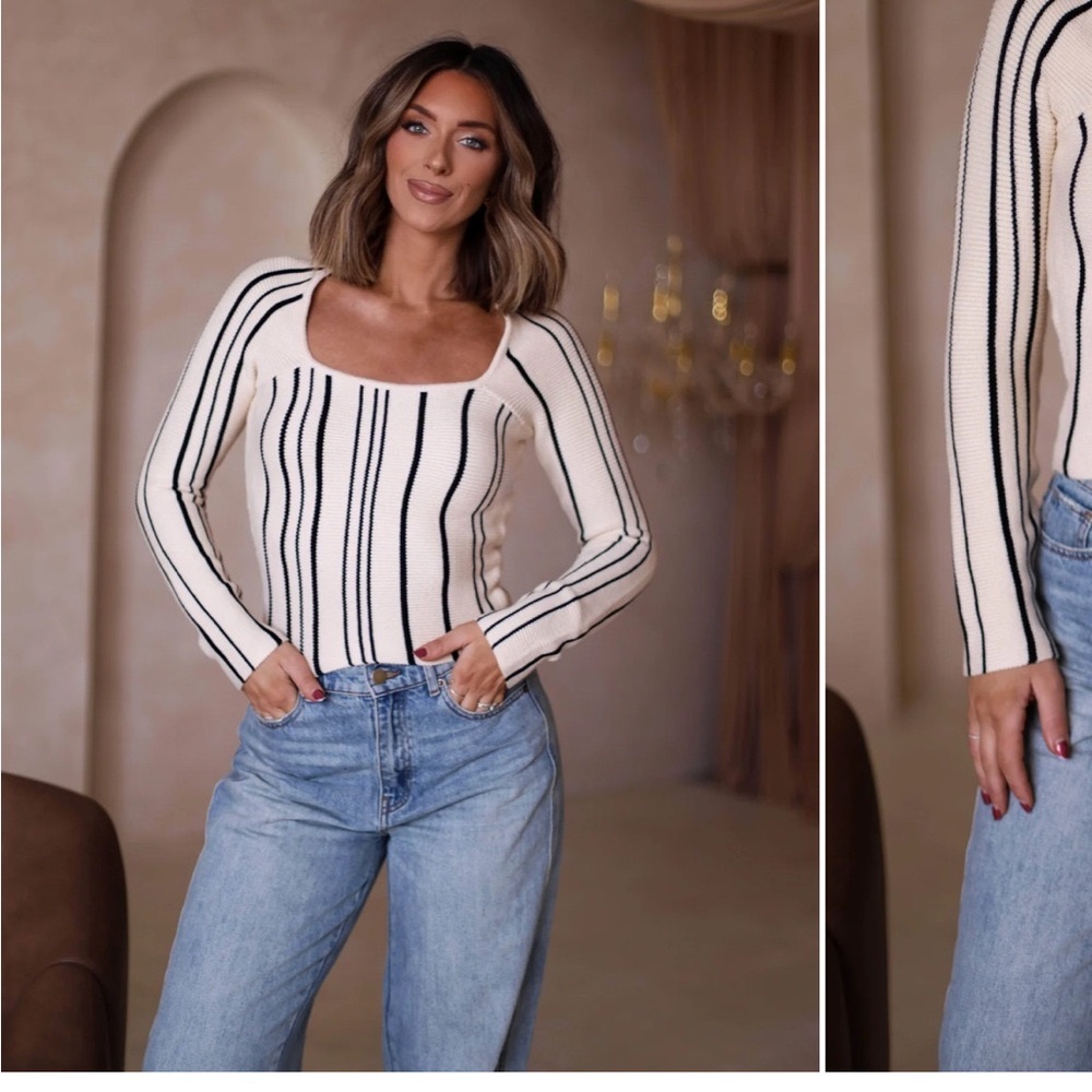 Stripped sweater